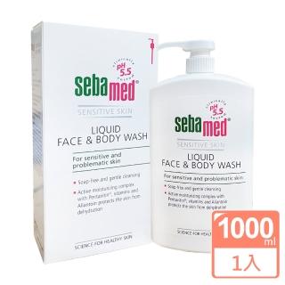 【SEBAMED】pH5.5 潔膚露 1000ml(盒裝壓頭版 平輸商品)