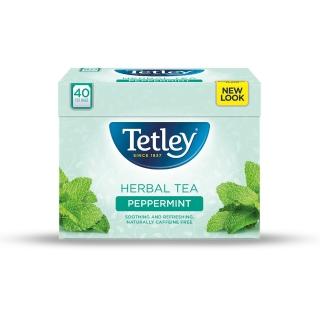 【Tetley泰特利】沁涼薄荷茶 1.6gx40入/盒(花草茶)