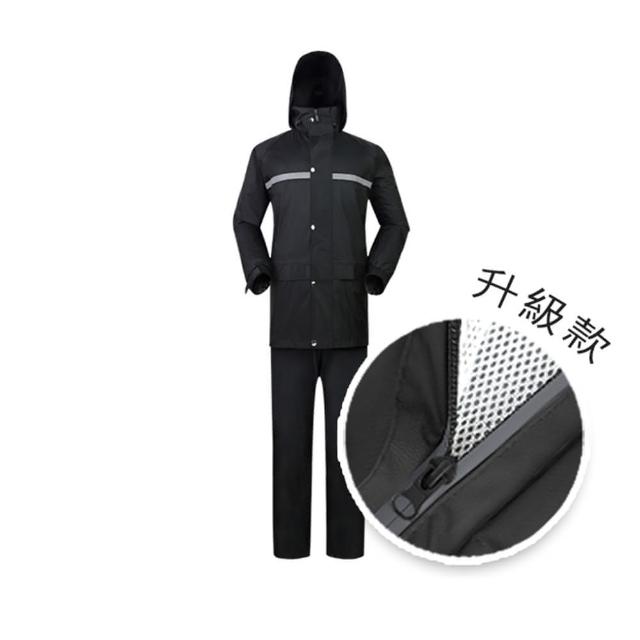 【DREAMCATCHER】零滲透雙層兩件式雨衣(雨衣 兩件式雨衣 雨衣雨褲)