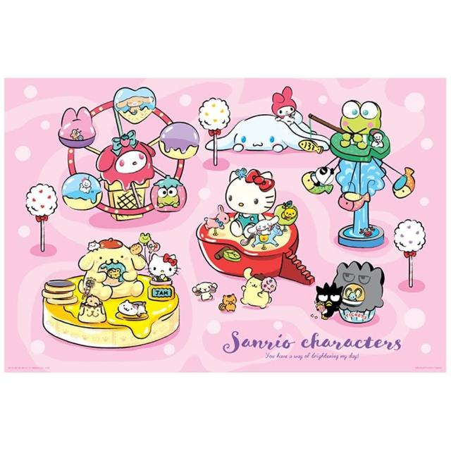 【HUNDRED PICTURES 百耘圖】Sanrio characters奇幻樂園拼圖1000片(三麗鷗)