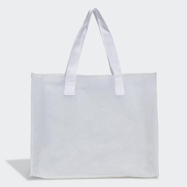 【adidas 愛迪達】SHOPPER BAG 托特包 白色(GN3037)