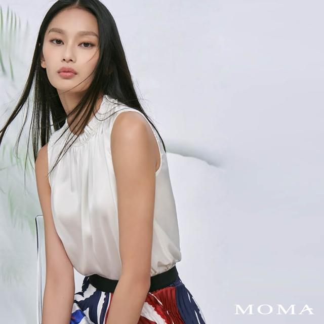 MOMA【MOMA】真絲無袖上衣(二色)