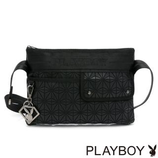 【PLAYBOY】扁包 Beyond系列(黑色)