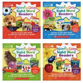 【麥克兒童外文書店】NONFICTION SIGHT WORD READER(科普系列英文讀本+CD)