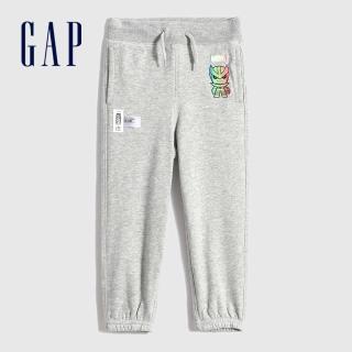 【GAP】男幼童 Gap x Marvel 漫威系列運動長褲(727485-石楠灰)