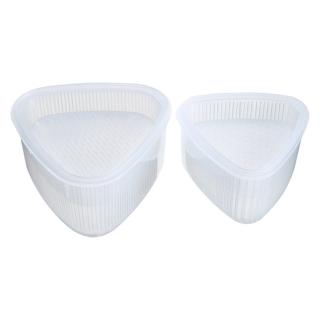 【烹飪用品】日式三角飯團模具大小組合(易脫模 親子同樂 DIY 壓模 野餐 露營 壽司 飯糰 造型模具)