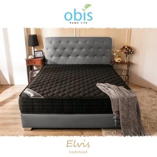 【obis】Elvis愛爾維斯簡約超耐刮貓抓皮紋5尺床頭片(標準雙人)