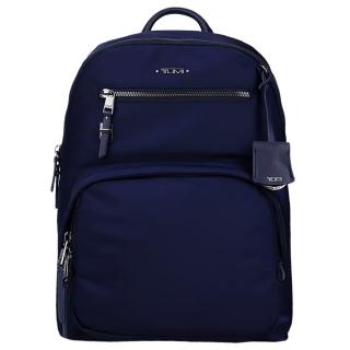 【TUMI】VOYAGEUR HILDEN系列尼龍13吋筆電後背包(午夜藍X黑)