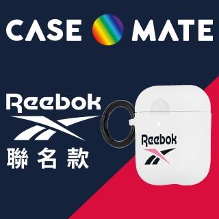 【Reebok x CASE●MATE】限量聯名 AirPods 保護殼贈掛環(白色)