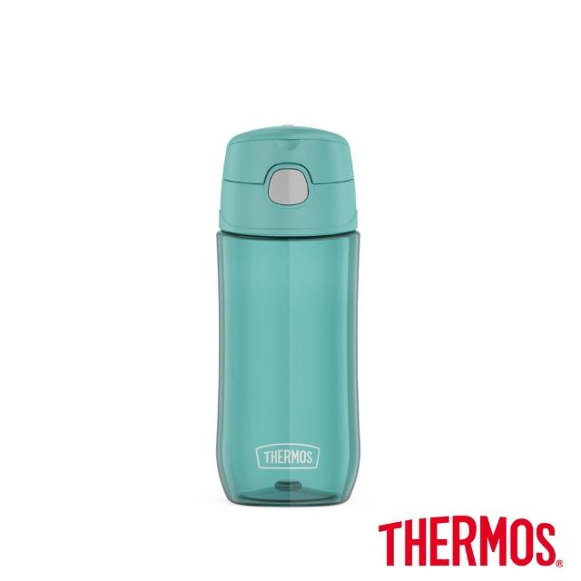 【THERMOS 膳魔師】買1送1_彈蓋直飲輕水瓶兒童水壺470ml(GP4040)