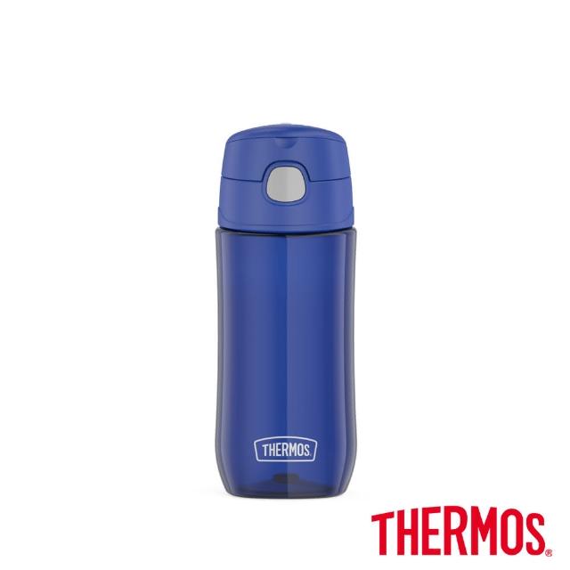 【THERMOS 膳魔師】買1送1_彈蓋直飲輕水瓶兒童水壺470ml(GP4040)