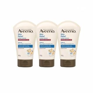 【Aveeno 艾惟諾】燕麥高效舒緩護手霜100gx3