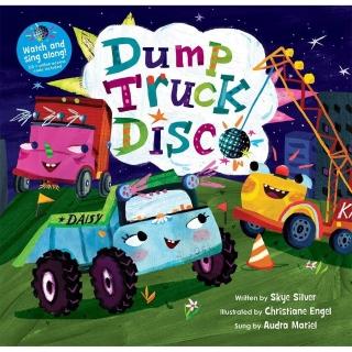 【麥克兒童外文】Dump Truck Disco（平裝書＋影音VCD）