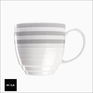 【HOLA】Royal Porcelain BP線條馬克杯385c.c