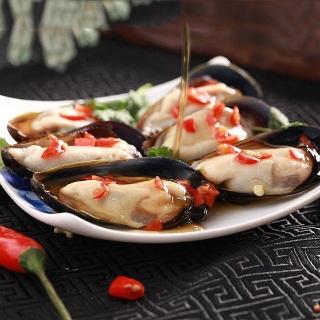 【低溫快配-急凍饗宴】凍煮半殼貽貝 淡菜 孔雀蛤 M號(670g/包)