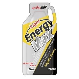 【AminoMax 邁克仕】EnergyMax Light能量包energy gel-綠茶口味 35g*10包(能量包)