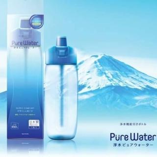 【買再送2片日本原裝濾心】TECHNICAL 隨身濾水瓶 475ml(採用日本Kurita濾芯/水壺)