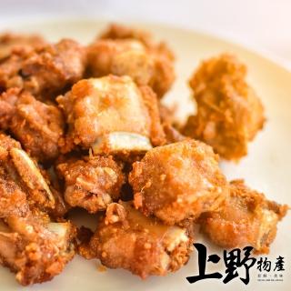 【上野物產】台灣豬 無骨香酥排骨酥 x7包(300g±10%/包)