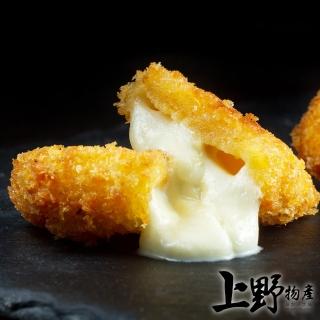 【中秋烤肉 上野物產】香濃莫札瑞拉乳酪條x6包(150g±10%/約6條/包 烤肉組 燒肉)