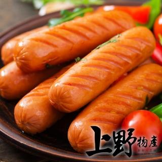 【上野物產】台灣豬 早餐店小熱狗 x1包(1000g±10%/約50條/包  烤肉 烤肉組)