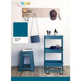 【livinbox 樹德】HC-3H悠活3層手推車(DIY/可移動/收納車)