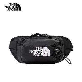 【The North Face】北面男女款黑色便捷休閒腰包｜52RWJK3