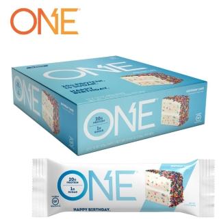 【ONE】ONE Bar 牛奶乳清蛋白棒 Bday Cake(生日蛋糕/12x60g/盒)