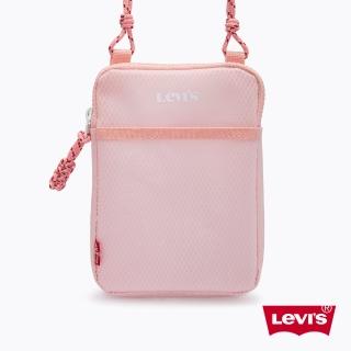 【LEVIS】男女同款 隨身小包 / 簡約復古Logo / 甜美粉 熱賣單品