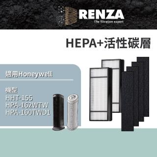 【RENZA】濾網適用 Honeywell HPA-160 HPA-162 HHT-145 155 149(替代 HRF-B1 HRF-HX2-AP)