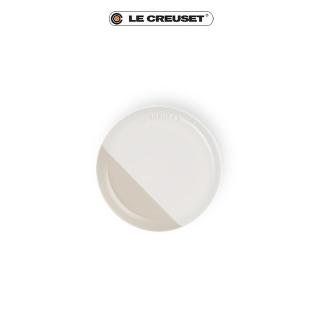 【Le Creuset】瓷器花蕾系列餐盤17cm(棉花白/肉豆蔻)