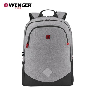 【WENGER 威戈】Back To School 16吋電腦 後背包 / 灰(611681)