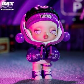 【POPMART 泡泡瑪特】Skullpanda熊貓熱潮系列公仔盒玩(12入盒裝)