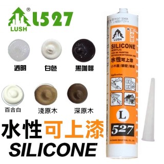 L527 樹牌 水性矽利康  5支  300ml(淺原木 / 深原木 / 黑咖啡)