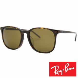 【RayBan 雷朋】時尚流行太陽眼鏡(玳瑁深棕#4387-902/55)