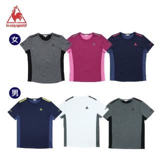 【LE COQ SPORTIF 公雞】短袖T恤 男女-4色-LON23109