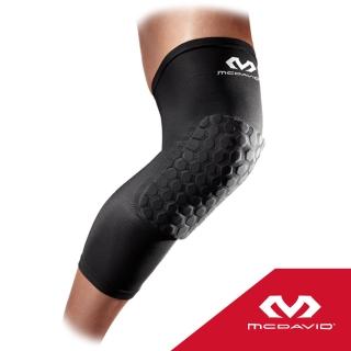 【McDavid】6446 蜂巢式長護膝 一組2件(蜂巢 護具 護膝)