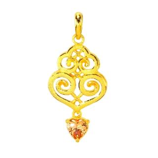 【2sweet 甜蜜約定】甜蜜約定母親節時尚媽咪純金墜飾-約重0.92錢(純金金飾 母親節 送禮)