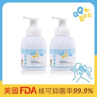 【QQBee博士淨】抗菌潔手/洗手慕斯-抗菌力99.9(250mlx2入)