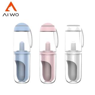 【AIWO艾窩】寵物外出隨行杯 330ml（AW01 / AW02 / AW03）(寵物水壺)