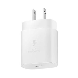 【SAMSUNG 三星】原廠 25W Type C 閃電快速旅行充電器-白 Note20/Note10系列款(密封袋裝)
