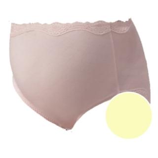 【寶貝媽咪】懷孕產前 M-LL 孕婦內褲 天絲A100素材 MS5033YC(淺黃)