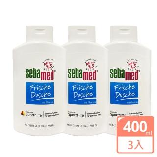 【SEBAMED】PH5.5 運動沐浴乳 400ml 3入組(活力麝香)