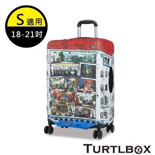 【TURTLBOX 特托堡斯】防塵套 托運套 潛水布 託運套 高彈性 S號(設計師款 任選)