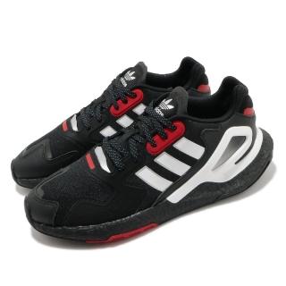 【adidas 愛迪達】慢跑鞋 Day Jogger 男鞋 愛迪達 路跑 網布 透氣 黑 白 紅 平輸品 海外限定(GZ2717)