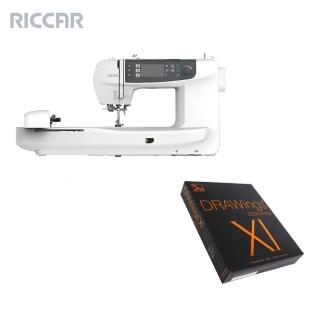 【限量組合 日本RICCAR立家】3.0複合式刺繡縫紉機+刺繡軟體