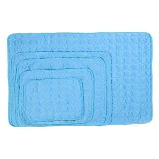 【Finger Pop 指選好物】涼感寵物墊-L(冰絲降溫涼感面料 涼感寵物墊 寵物散熱墊 寵物涼墊)