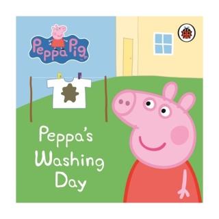 【Song Baby】Peppa Pig：Peppa’s Washing Day 佩佩豬洗衣服(硬頁書)