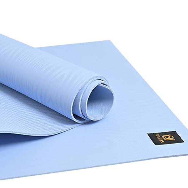 【USHaS 瑜癒】Advanced 進階瑜珈墊4mm(止滑 無毒 環保)
