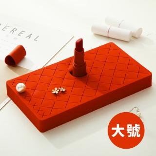 【美妝收納王】矽膠口紅桌面收納架-大(口紅架 眉筆架 刷具架 收納架 化妝架 口紅收納)