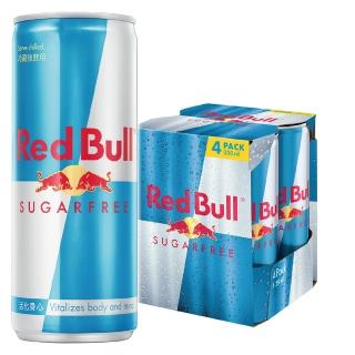 【Red Bull】紅牛無糖能量飲料 250mlx4入/組